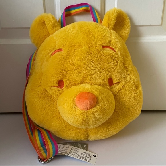 winnie the pooh plush bag